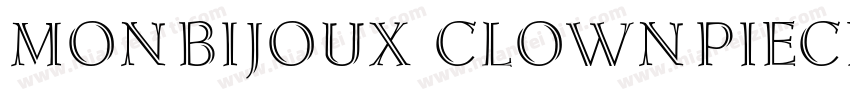 Monbijoux Clownpiece字体转换
